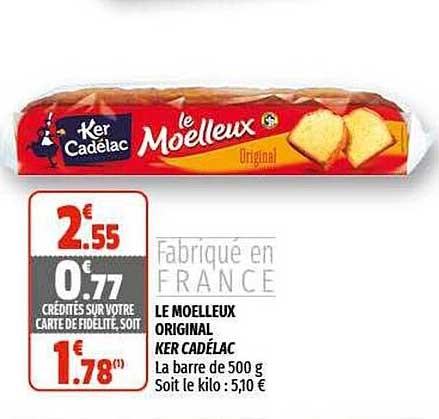 le moelleux original ker cadélac