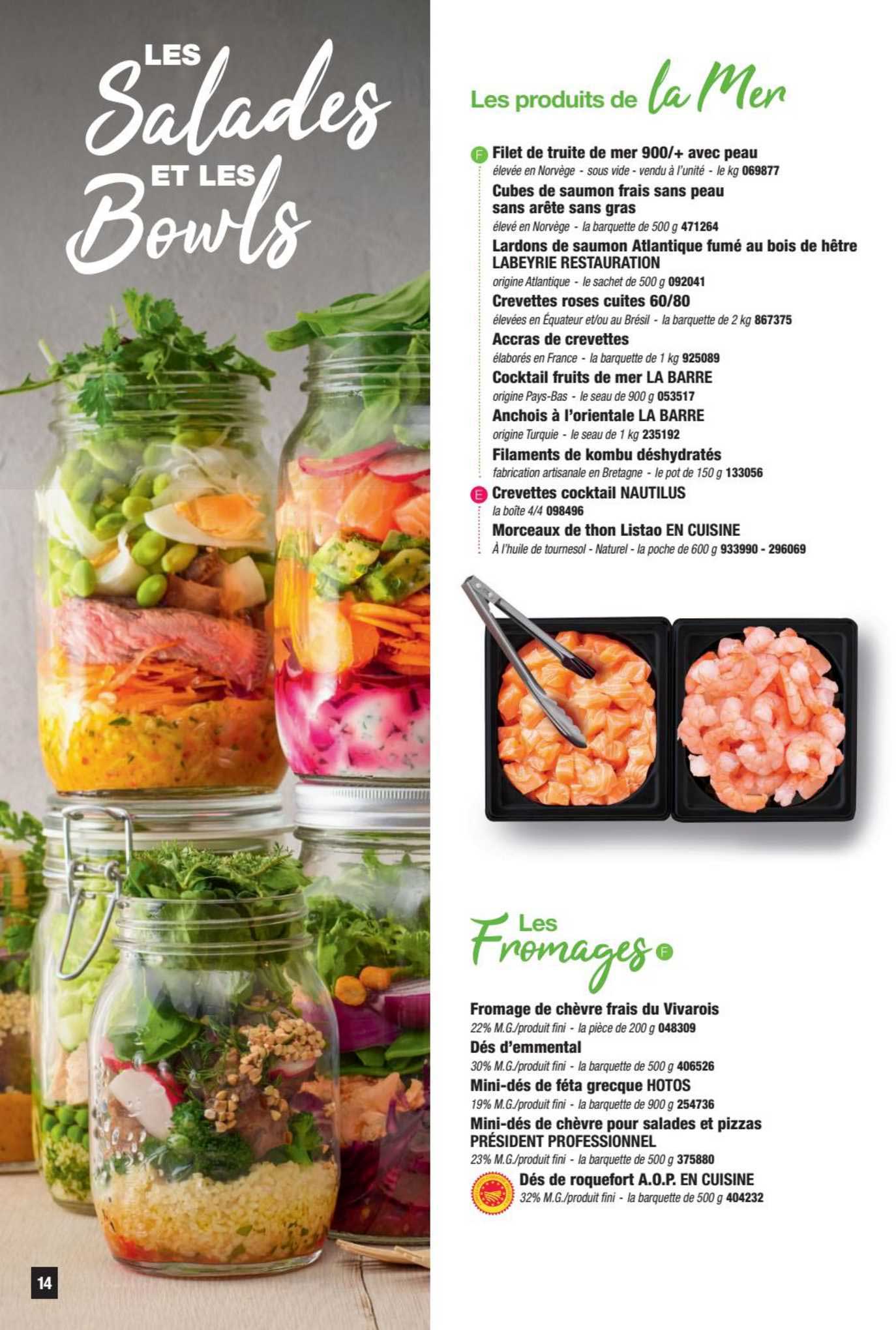 Les Produits De La Mer, Les Fromages