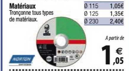 matériaux norton