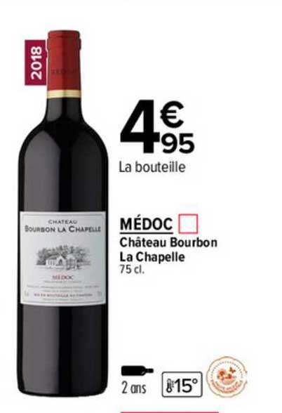 médoc château bourbon la chapelle