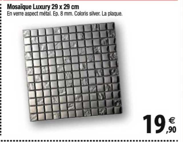 mosaïque luxury 29 x 29 cm