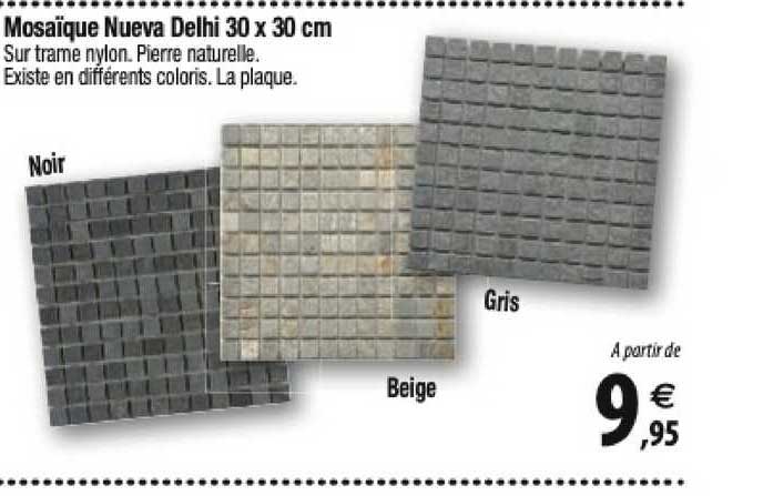 Mosaïque Nueva Delhi 30 X 30 Cm