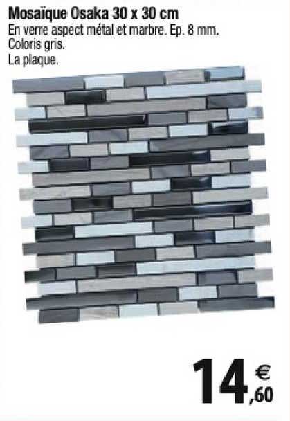 mosaïque osaka 30 x 30 cm