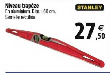 niveau trapèze stanley