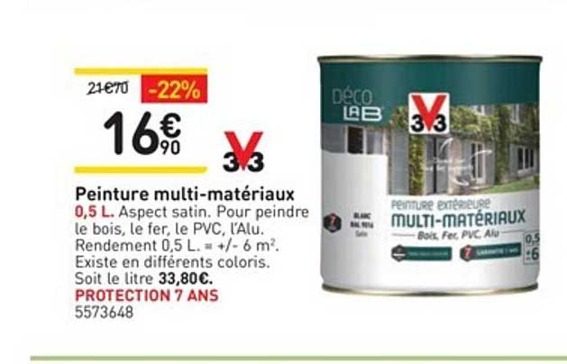 Peinture Multi-matériaux V33