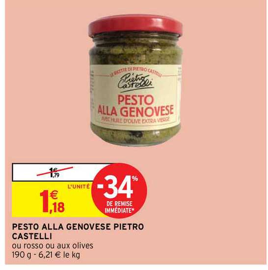 pesto alla genovèse pietro castelli