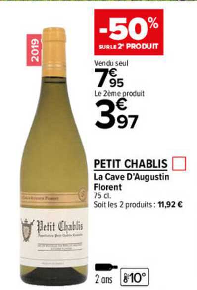petit chablis la cave d'augustin florent