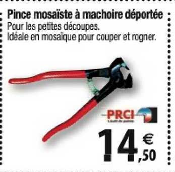 Pince Mosaïste à Machoire Déportée
