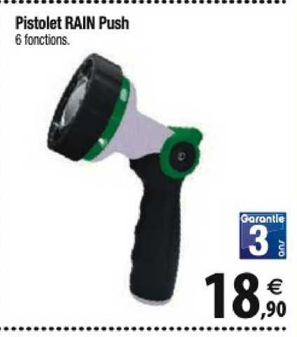 pistolet rain push
