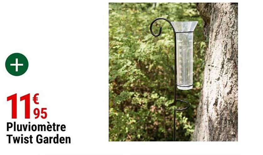 Pluviomètre Twist Barden