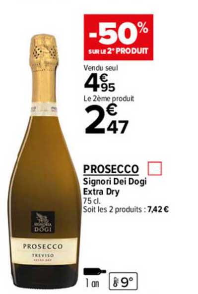 prosecco signori dei dogi extra dry