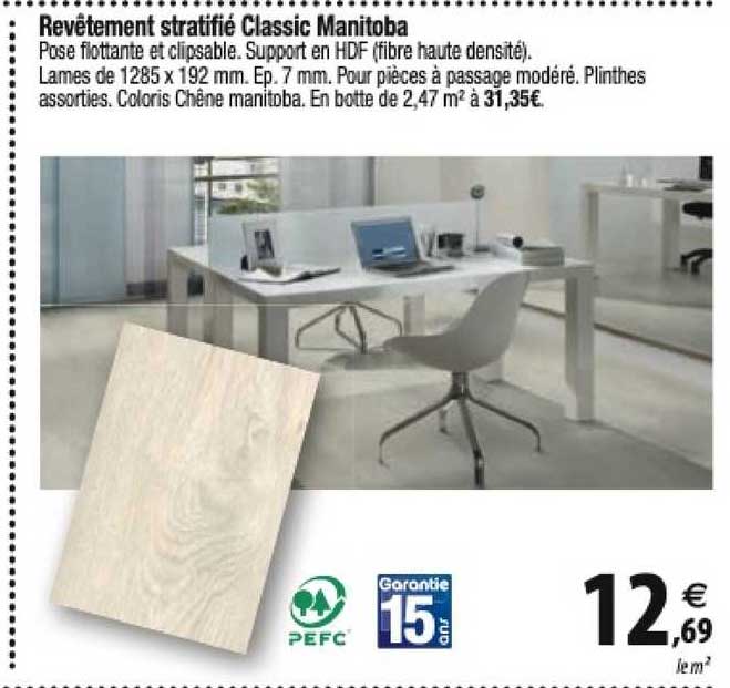 Revêtement Stratifié Classic Manitoba