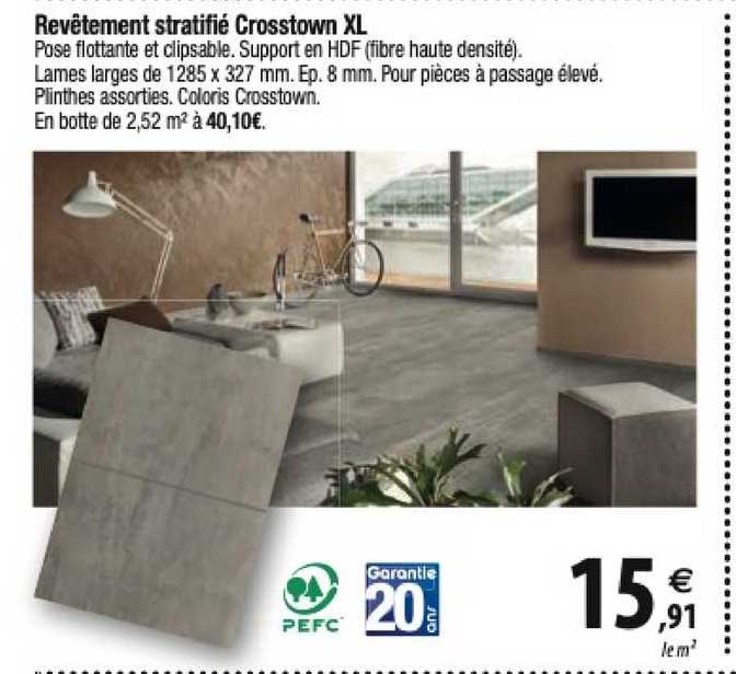 Revêtement Stratifié Crosstown Xl