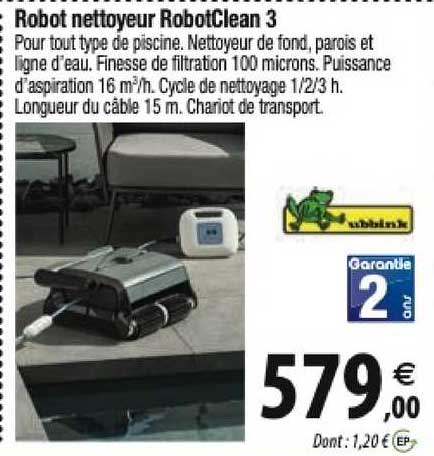 Robot Nettoyeur Robotclean 3