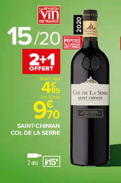 saint-chinian col de la serre