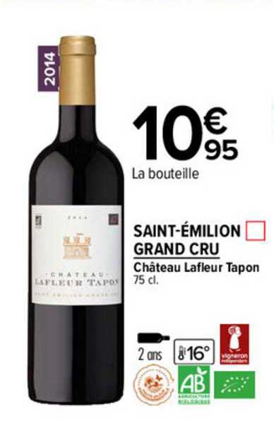 Saint-émilion Grand Cru Château Lafleur Tapon