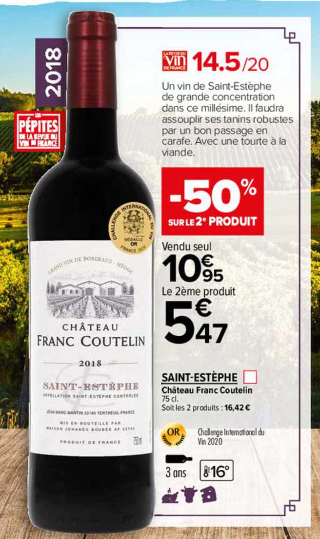 saint-estèphe château franc coutelin