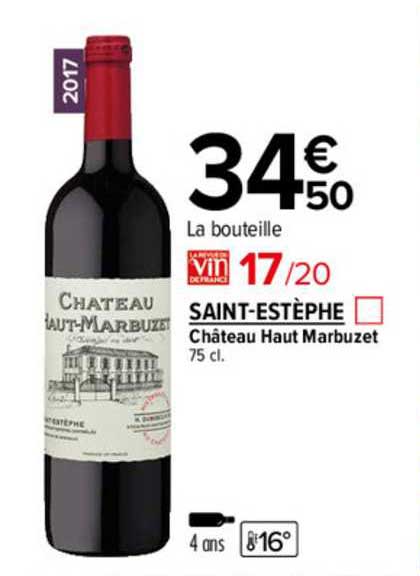 saint-estèphe château haut marbuzet