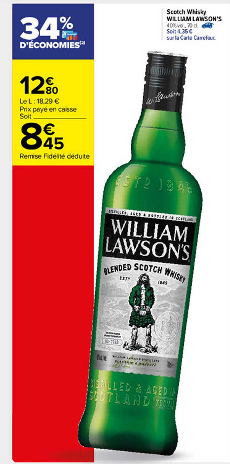 scotch whisky william lawson's