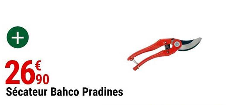 sécateur bahco pradines