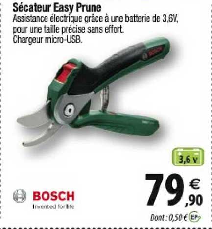 Sécateur Easy Prune Bosch
