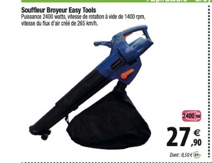 Souffleur Broyeur Easy Tools