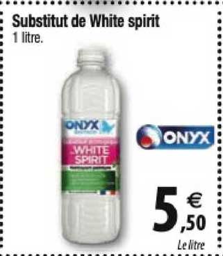 substitut de white spirit onyx