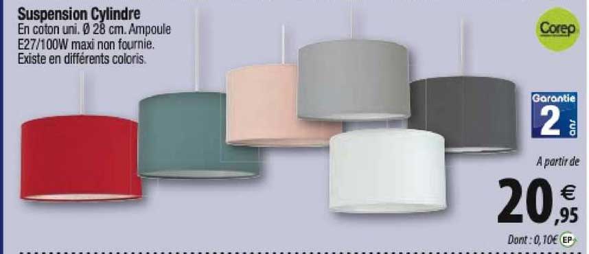 suspension cylindre corep