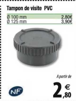 tampon de visite pvc