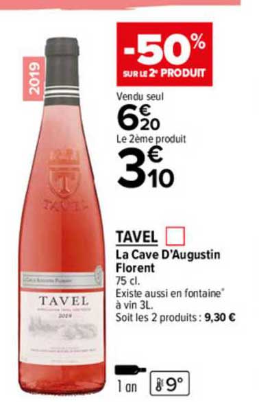 tavel la cave d'augustin florent
