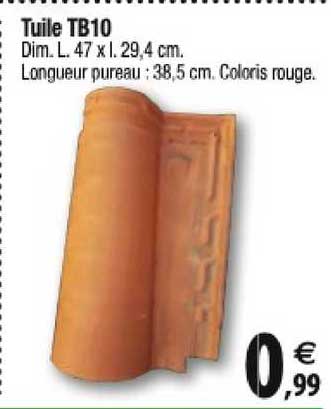 Tuile Tb10
