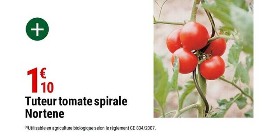 Tuteur Tomate Spirale Nortène