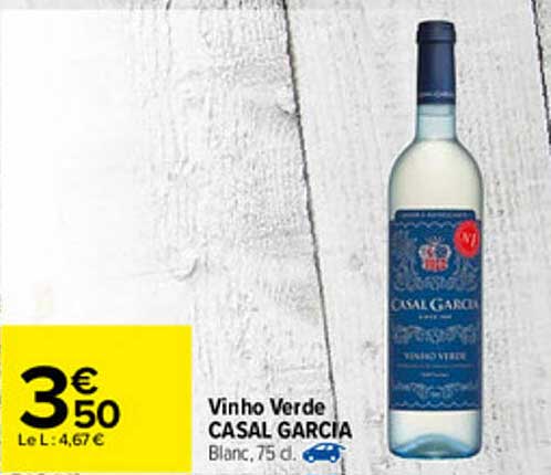 vinho verde casal garcia