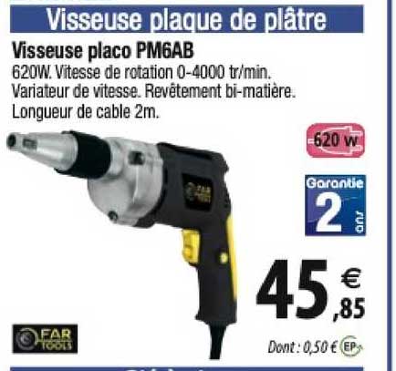 visseuse placo pm6ab far tools