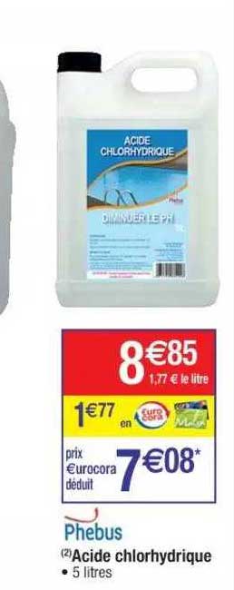 acide chlorhydrique phébus
