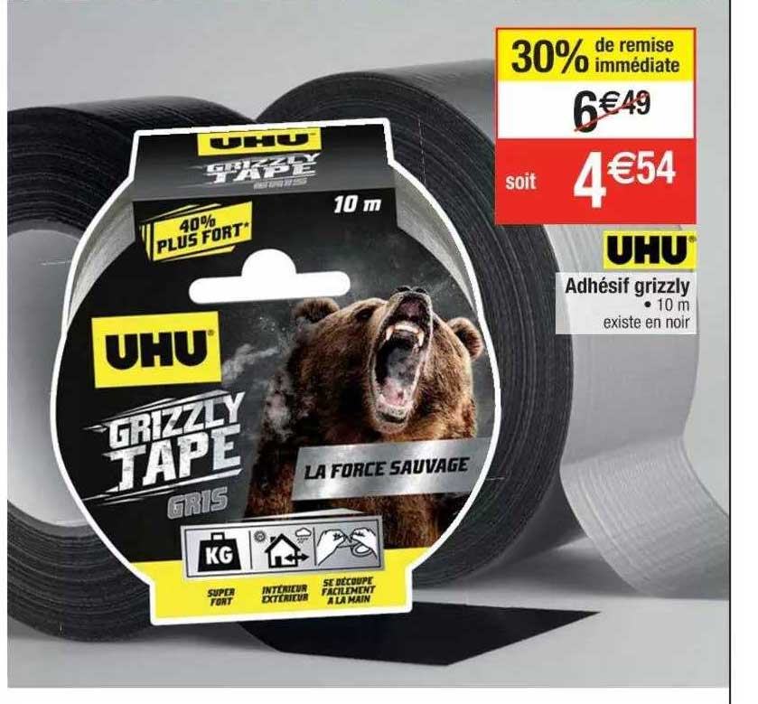 adhésif grizzly uhu