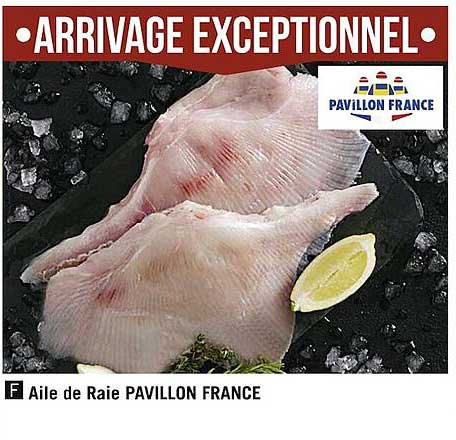 aile de raie pavillon france