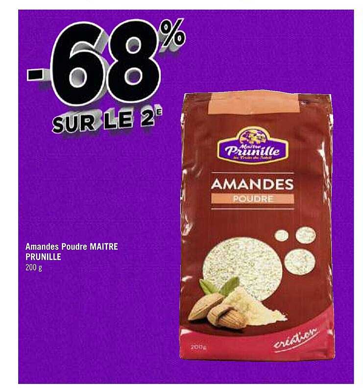 amandes poudre maître prunille