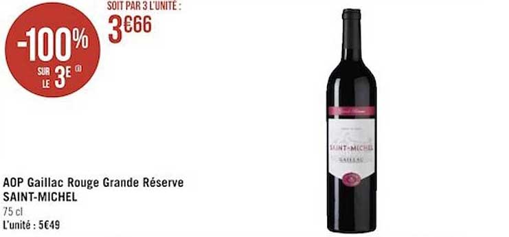 aop gaillac rouge grande réserve saint-michel