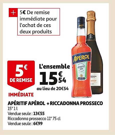 Apéritif Apérol + Riccadonna Prosseco