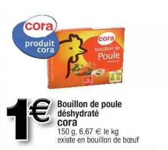 Bouillon De Poule Déshydraté Cora