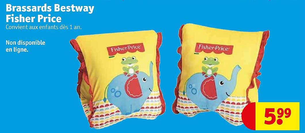 brassards bestway fisher price