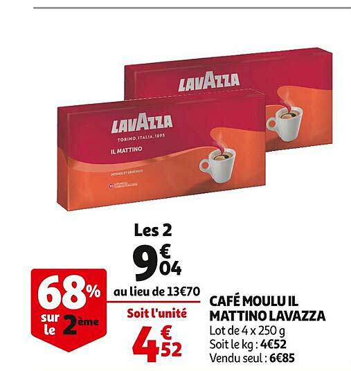 Café Moulu Il Mattino Lavazza
