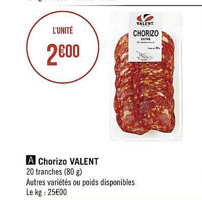 chorizo valent