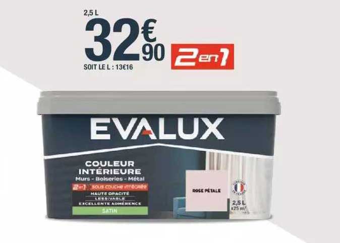 couleur intérieure murs - boiseries - métal evalux