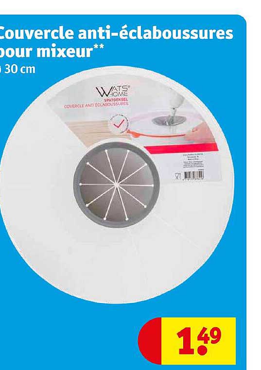 Couvercle Anti-éclaboussures Pour Mixeur