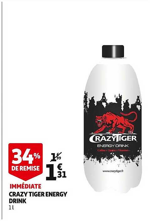 crazy tiger energy drink