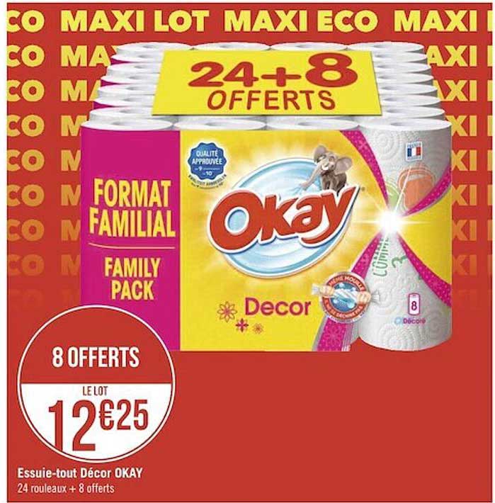 essuie-tout décor okay