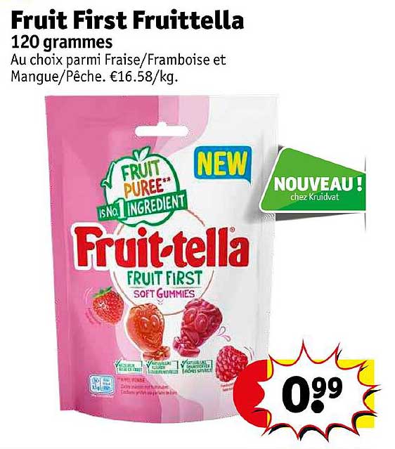 fruit first fruittella