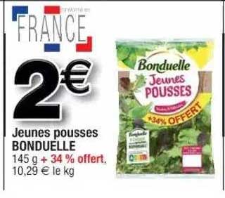 jeunes pousses bonduelle